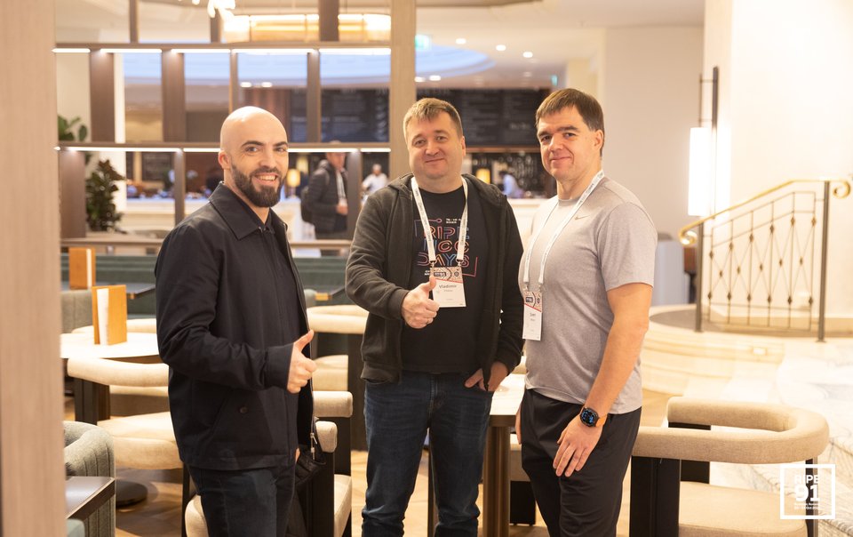 Photo taken from the RIPE 91 meeting