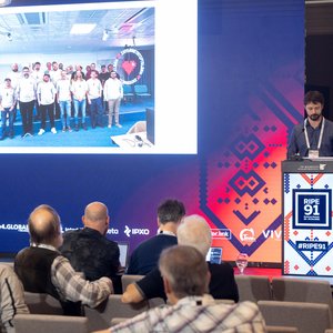 Photo taken from the RIPE 91 meeting