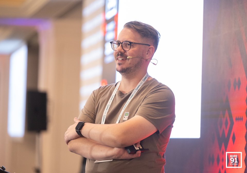 Photo taken from the RIPE 91 meeting