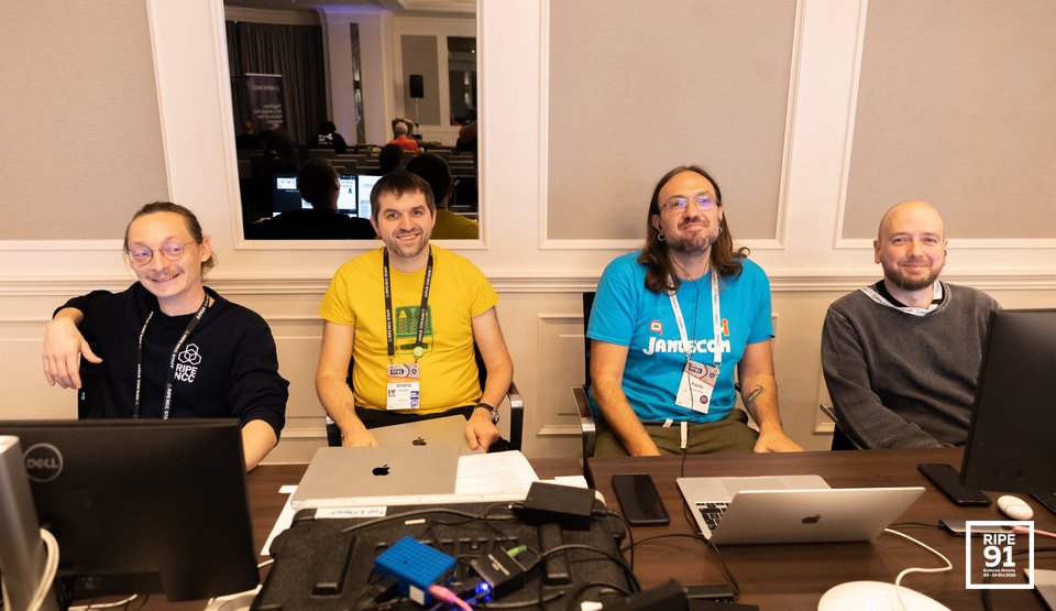 Photo taken from the RIPE 91 meeting