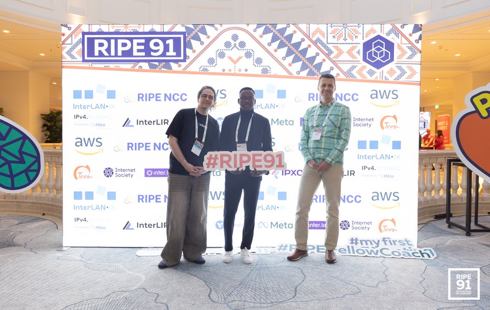 Photo taken from the RIPE 91 meeting