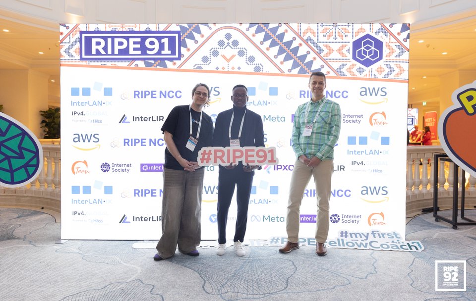 Photo taken from the RIPE 91 meeting