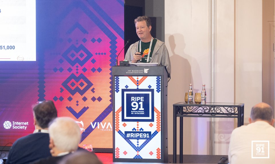 Photo taken from the RIPE 91 meeting