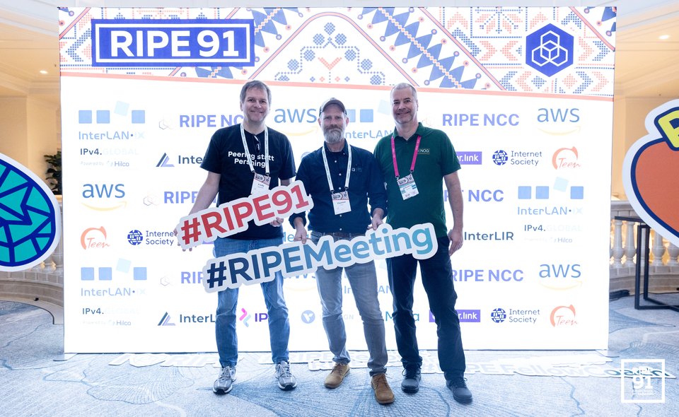 Photo taken from the RIPE 91 meeting