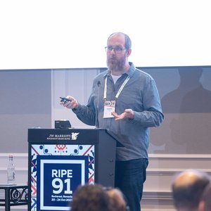 Photo taken from the RIPE 91 meeting