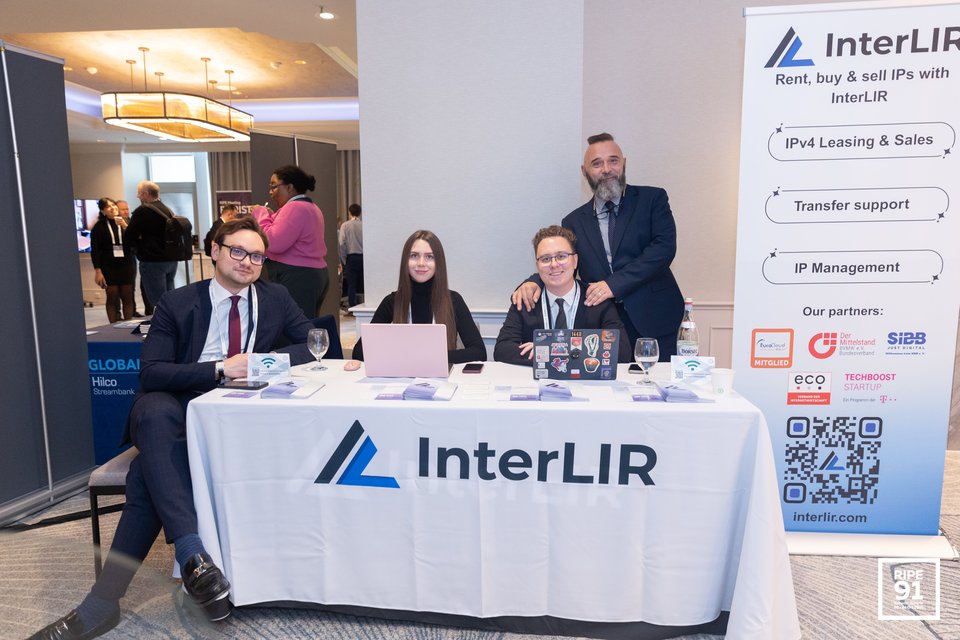 Photo taken from the RIPE 91 meeting