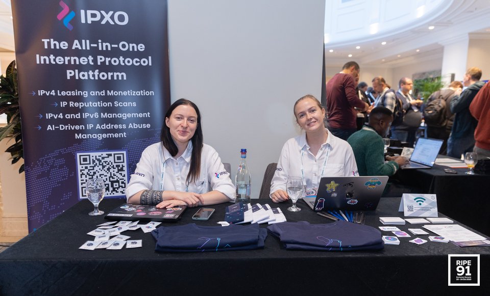 Photo taken from the RIPE 91 meeting