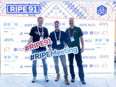 Photo taken from the RIPE 91 meeting