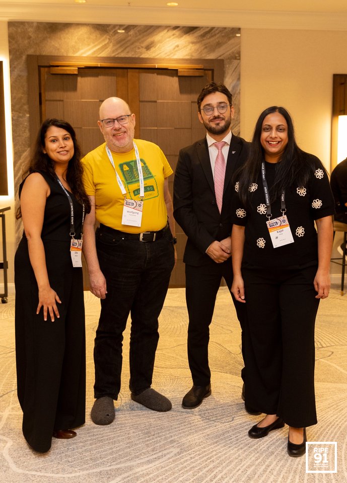 Photo taken from the RIPE 91 meeting