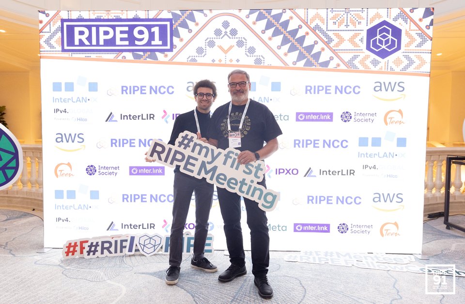 Photo taken from the RIPE 91 meeting