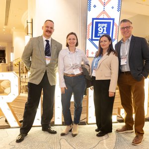 Photo taken from the RIPE 91 meeting