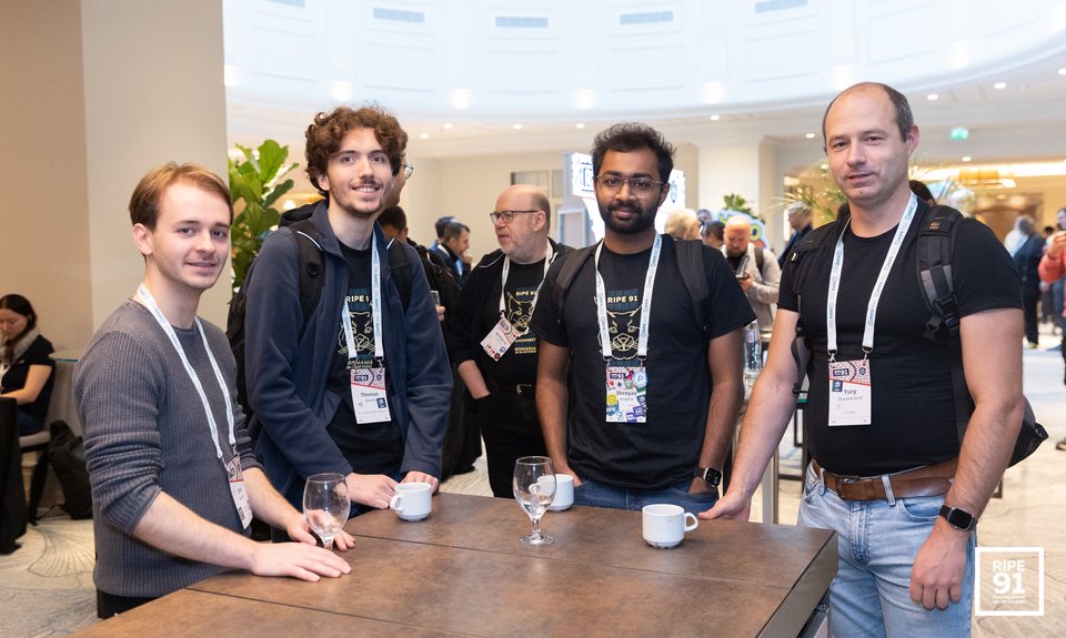 Photo taken from the RIPE 91 meeting