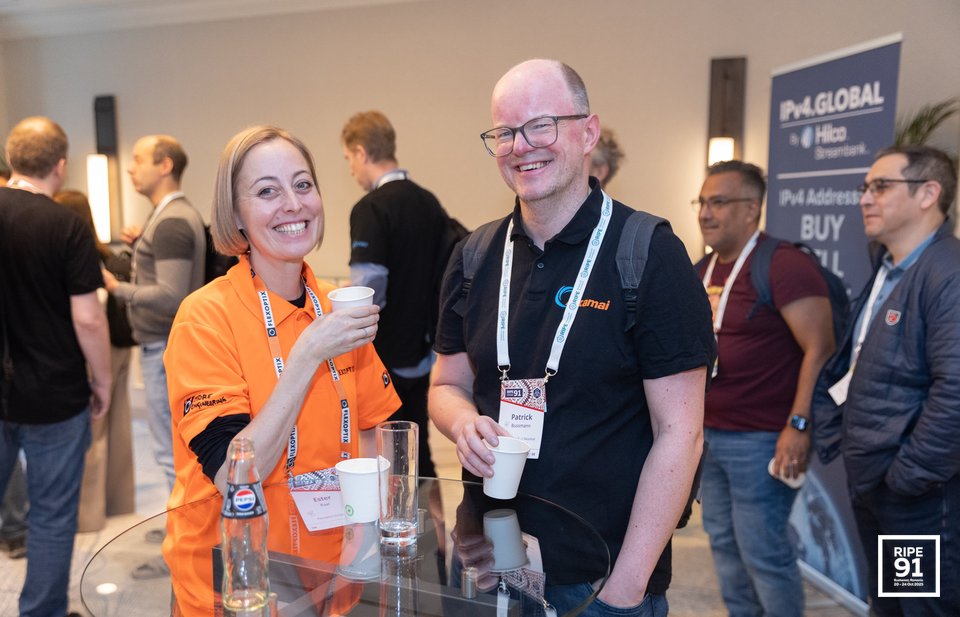 Photo taken from the RIPE 91 meeting