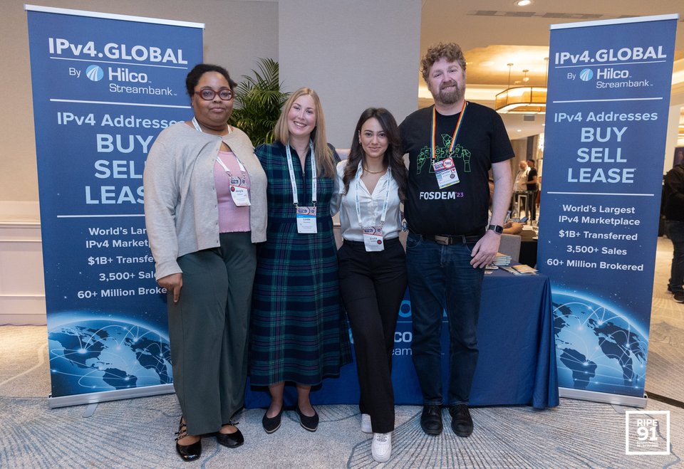 Photo taken from the RIPE 91 meeting