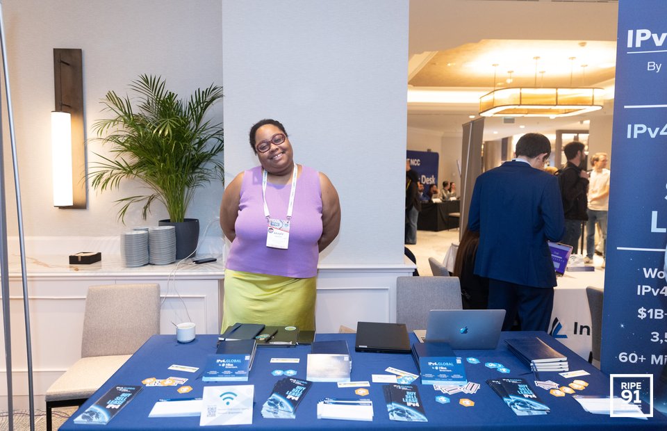 Photo taken from the RIPE 91 meeting