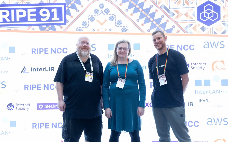 Photo taken from the RIPE 91 meeting