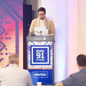 Photo taken from the RIPE 91 meeting