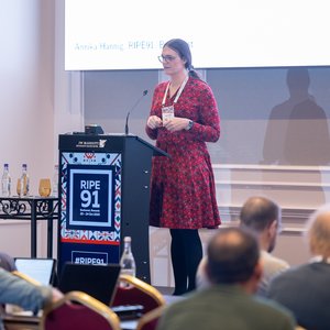 Photo taken from the RIPE 91 meeting