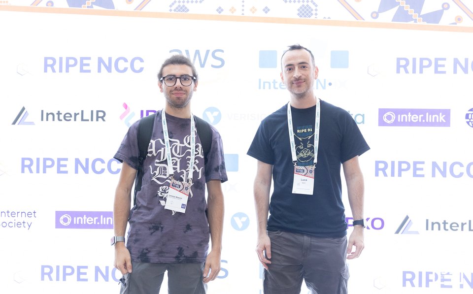 Photo taken from the RIPE 91 meeting