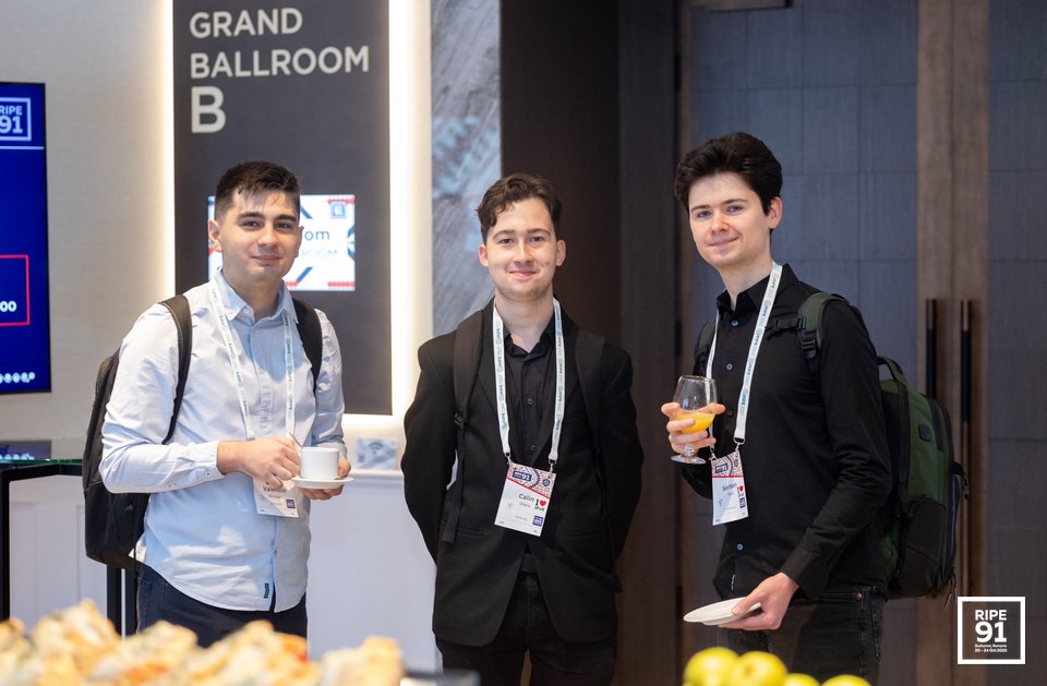 Photo taken from the RIPE 91 meeting