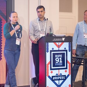 Photo taken from the RIPE 91 meeting