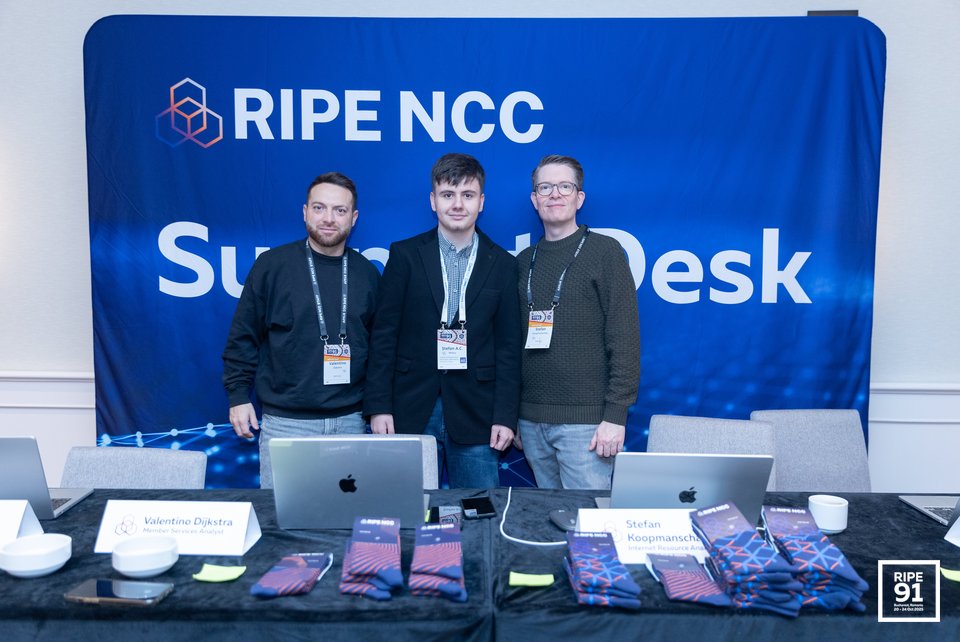 Photo taken from the RIPE 91 meeting
