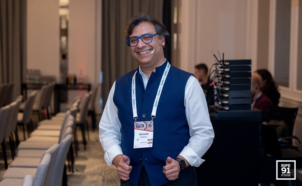 Photo taken from the RIPE 91 meeting