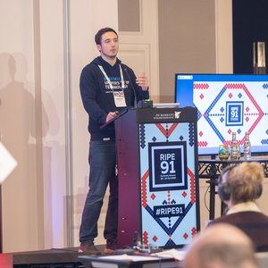 Photo taken from the RIPE 91 meeting