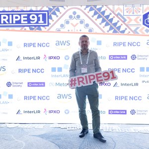 Photo taken from the RIPE 91 meeting