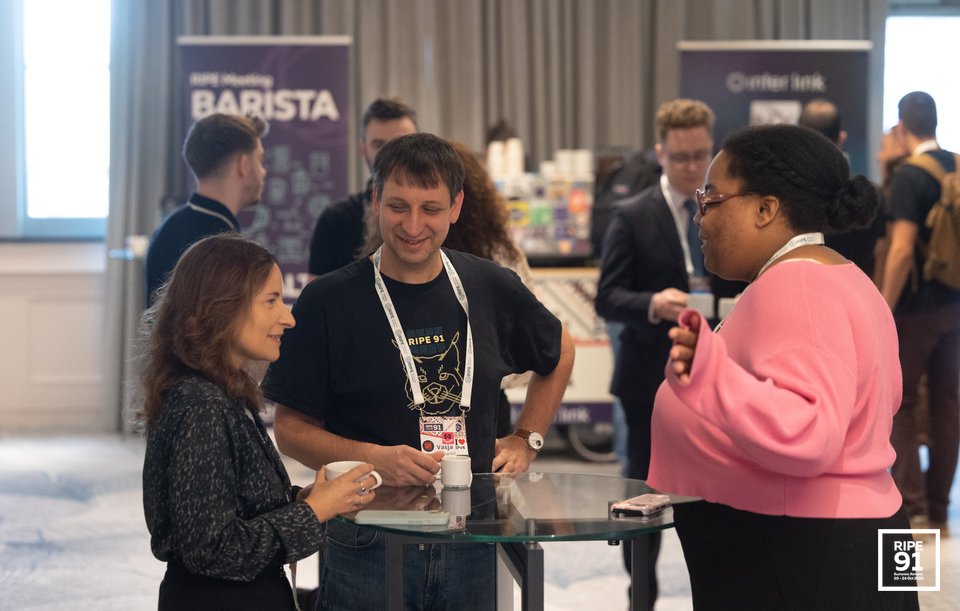 Photo taken from the RIPE 91 meeting