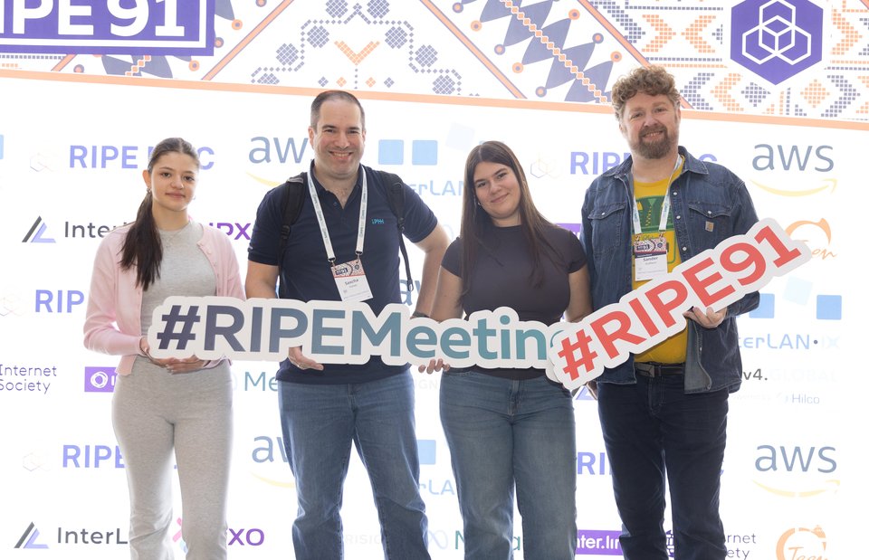 Photo taken from the RIPE 91 meeting