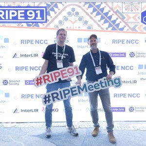 Photo taken from the RIPE 91 meeting