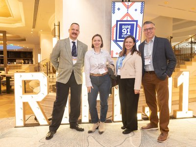Photo taken from the RIPE 91 meeting