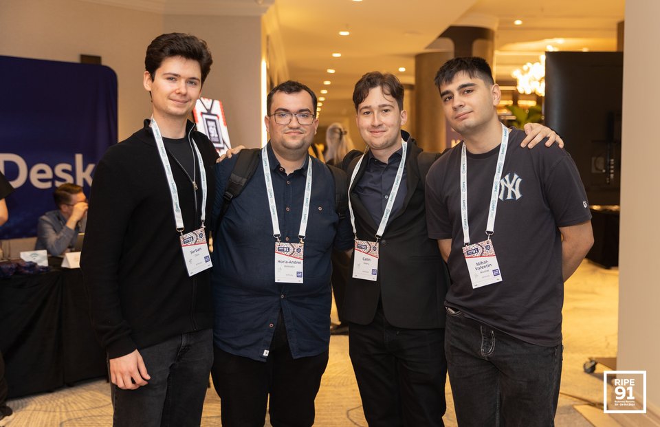 Photo taken from the RIPE 91 meeting