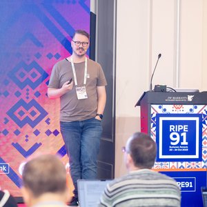 Photo taken from the RIPE 91 meeting