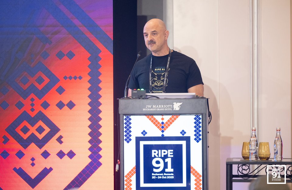 Photo taken from the RIPE 91 meeting