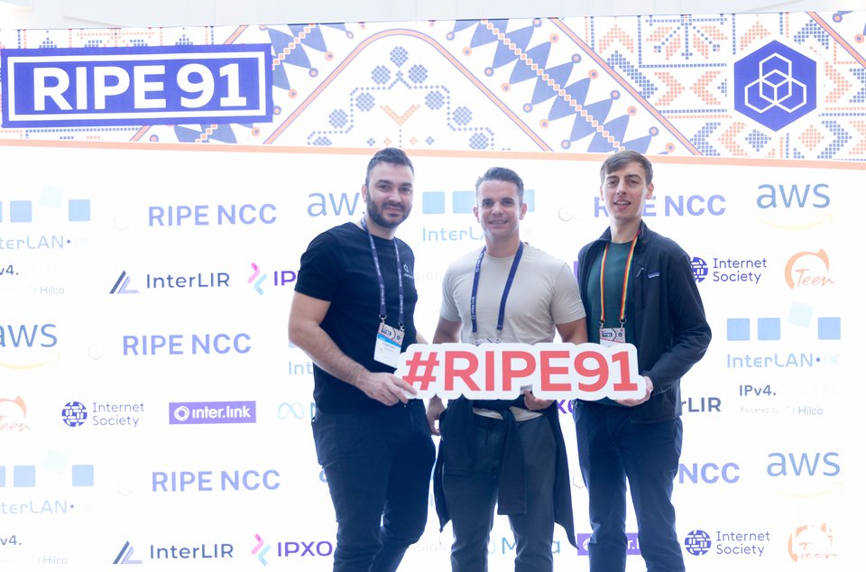 Photo taken from the RIPE 91 meeting