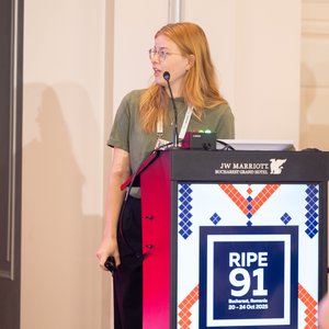 Photo taken from the RIPE 91 meeting