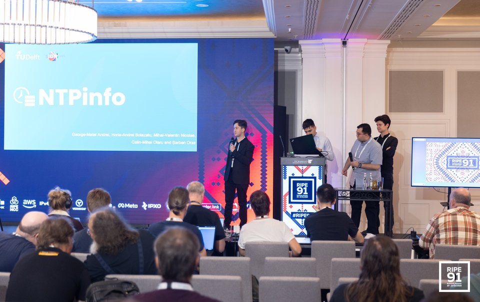 Photo taken from the RIPE 91 meeting