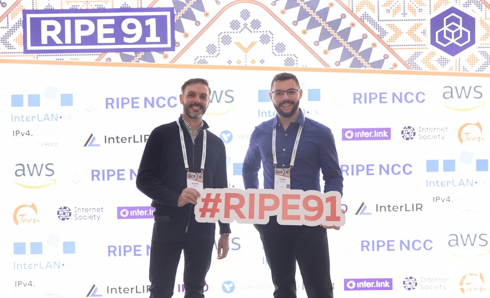 Photo taken from the RIPE 91 meeting