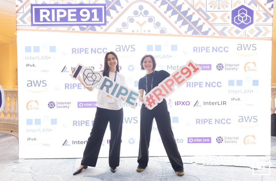 Photo taken from the RIPE 91 meeting