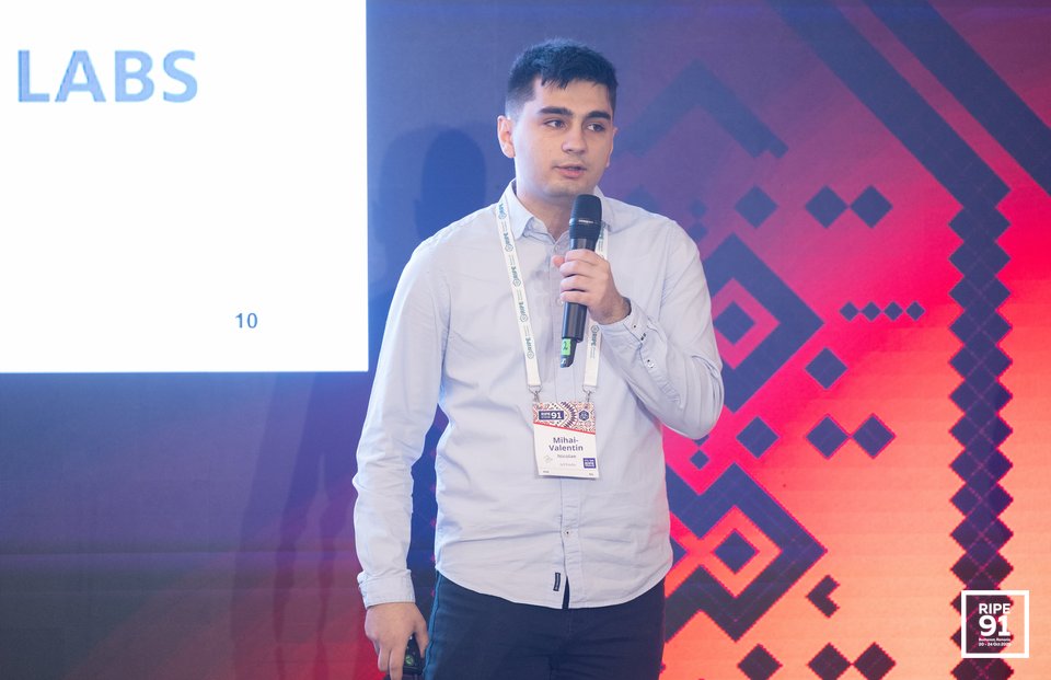 Photo taken from the RIPE 91 meeting