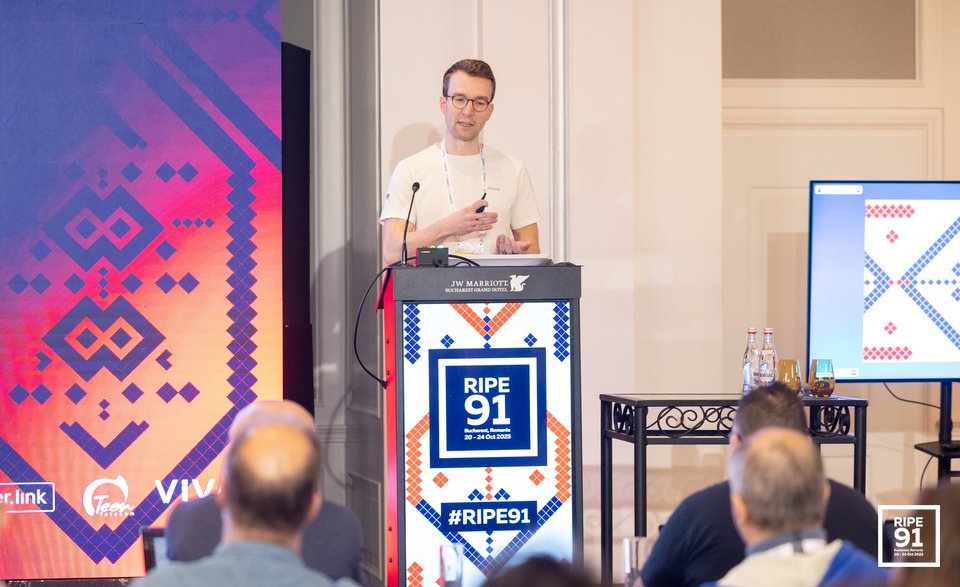 Photo taken from the RIPE 91 meeting