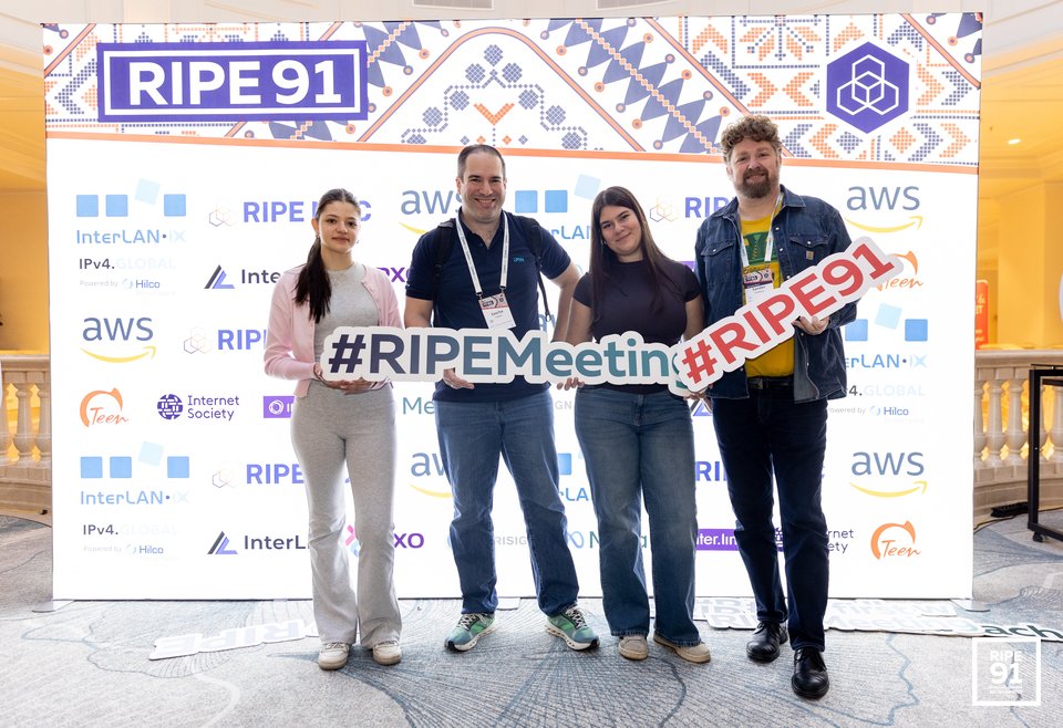 Photo taken from the RIPE 91 meeting