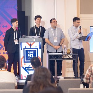 Photo taken from the RIPE 91 meeting