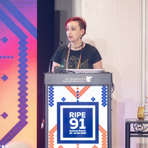 Photo taken from the RIPE 91 meeting