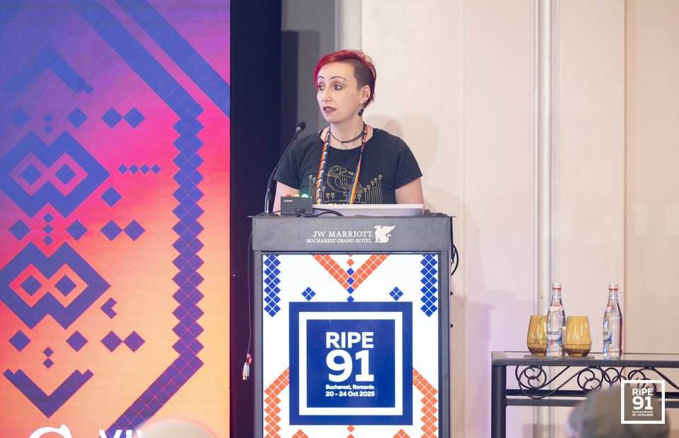 Photo taken from the RIPE 91 meeting