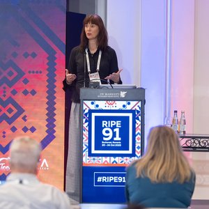 Photo taken from the RIPE 91 meeting