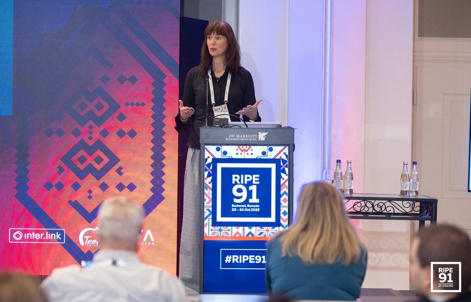 Photo taken from the RIPE 91 meeting