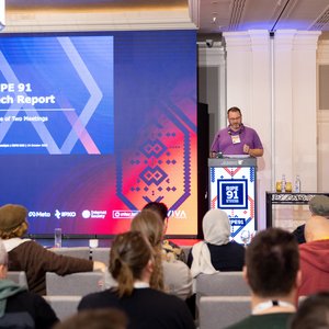 Photo taken from the RIPE 91 meeting